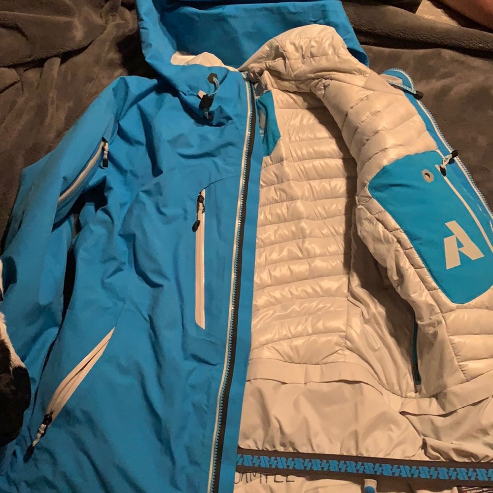 First Ascent waterproof down jacket